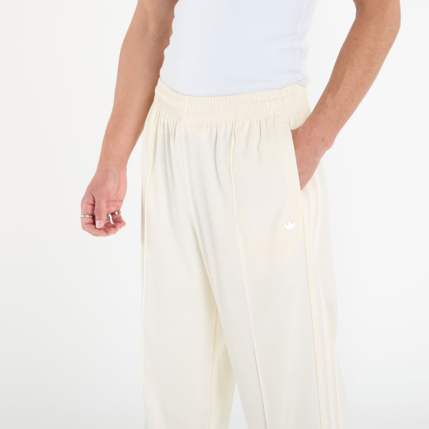 Спортни панталони adidas Performance Track Pants Premium Baggy Жълто | KA5257, 1