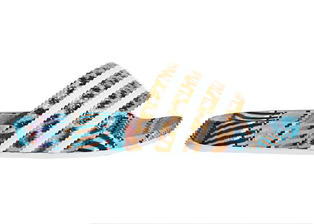 Кецове и обувки adidas Originals Adilette Slides The Farm Brazilian Dance (W) Многоцветен | CM8223, 0