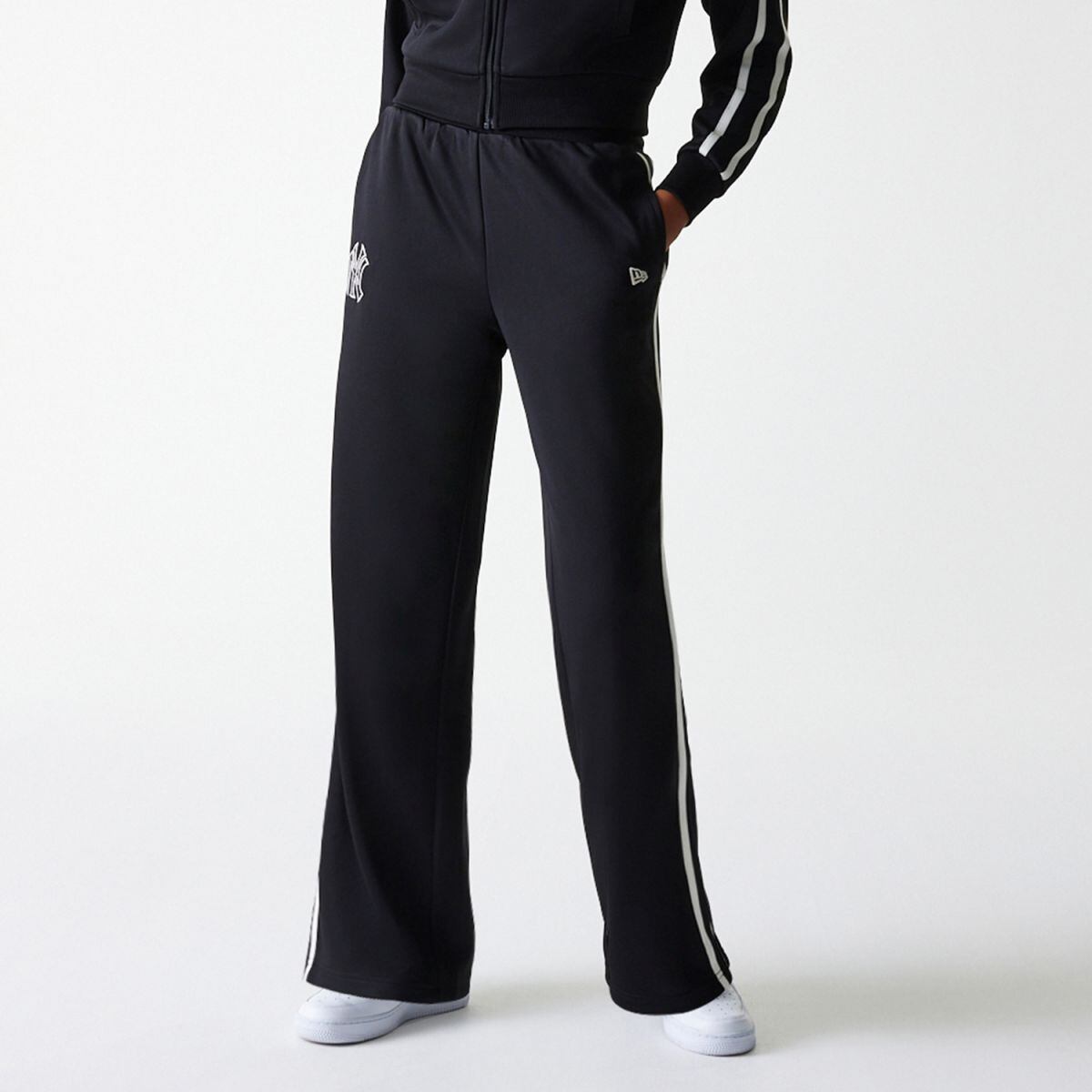 Спортни панталони New Era New Era MLB Midi Logo Track Pants NY Yankees Size L Черно | 60684424, 1