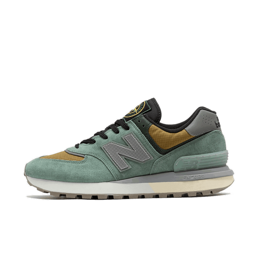 Кецове и обувки New Balance Stone Island x 574 Legacy "Light Green" Зелено | U574LGTN