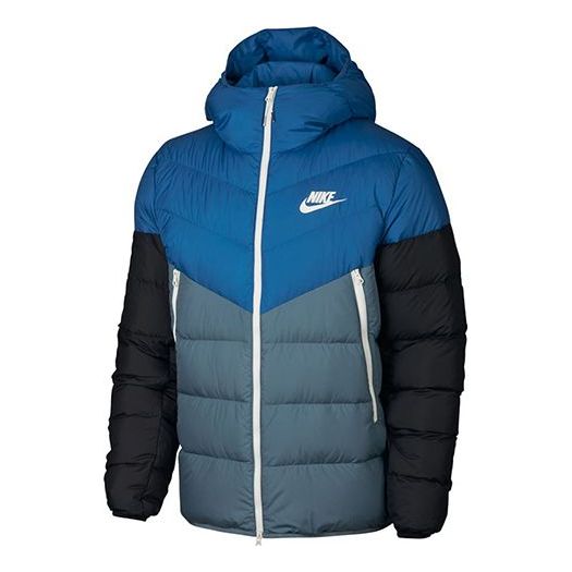 Пухо яке Nike Sportswear Windrunner Down Fill Jacket Синьо | 928834-486, 0