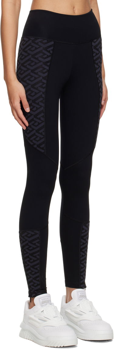 Клинове Versace 'La Greca' Leggings Черно | 1008683_1A06231_1B000, 1