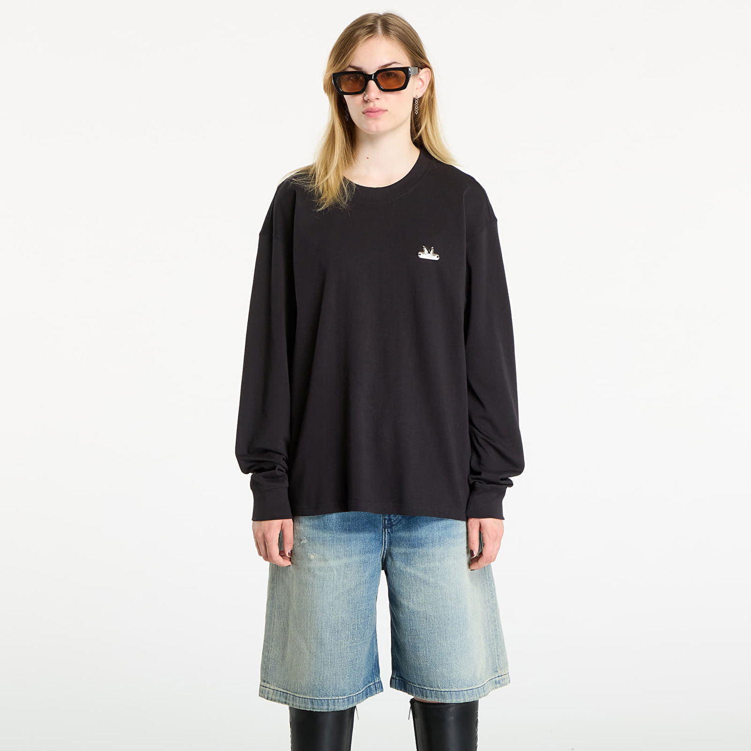 Тениска Footshop Playboy x FTSHP Cover Longsleeve Tee UNISEX Black Черно | FTSHP_531, 1