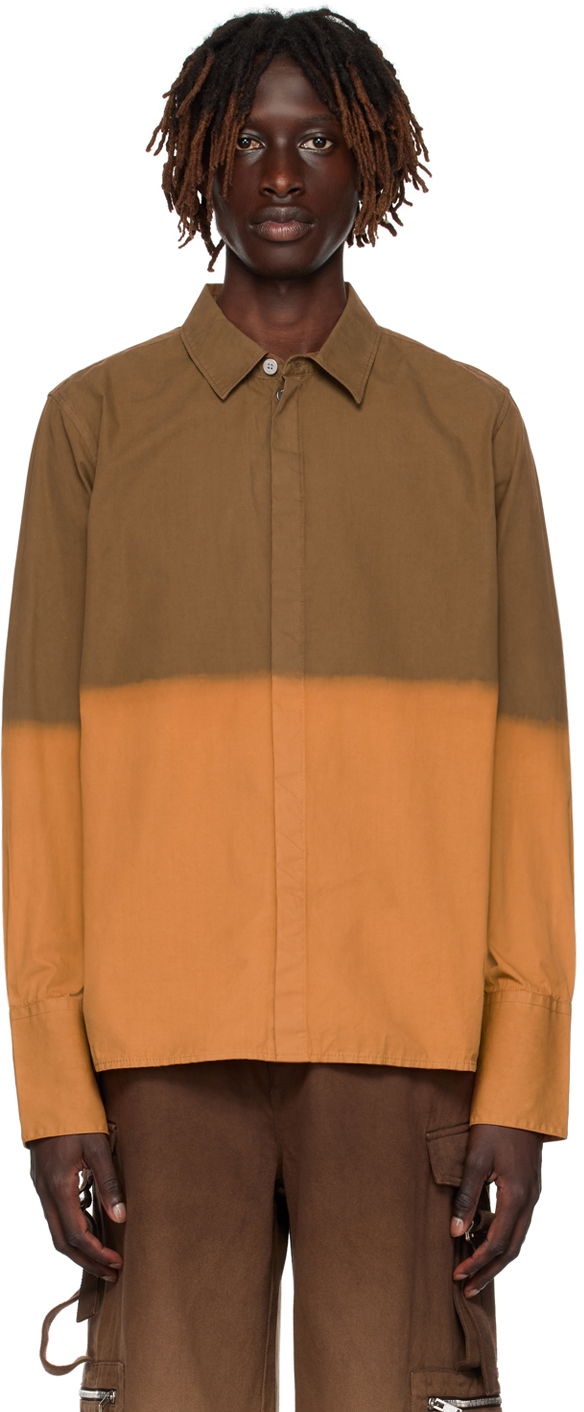 Риза Dion Lee Sunfade Long Sleeve Shirt Оранжево
 | C5030R23, 0