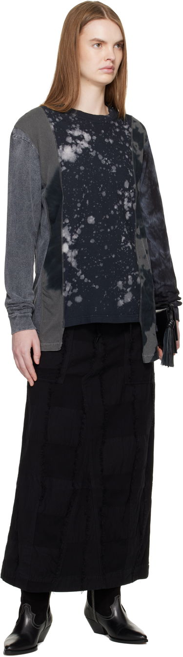 Тениска Needles Mishmash 5 Cut Long Sleeve T-shirt Многоцветен | QV406, 3