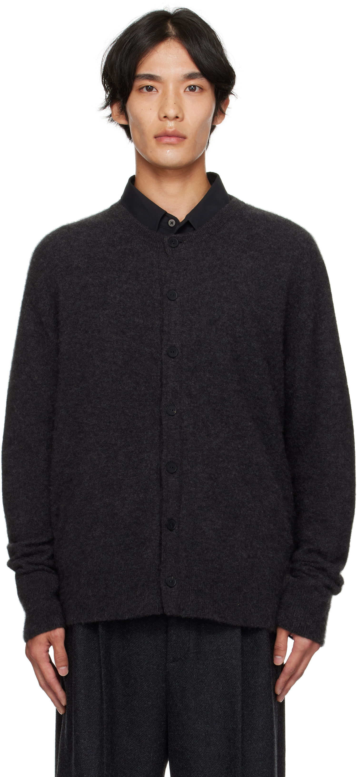 Пуловер The Row The Row Danube Cardigan Сиво | 1012-Y363, 0
