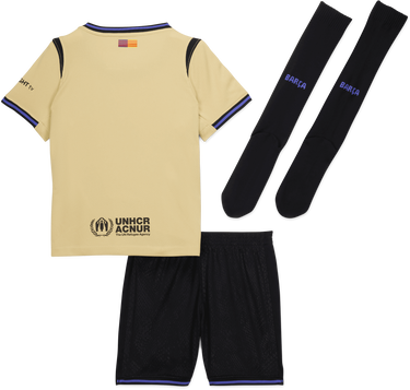 Фланелка Nike FC Barcelona Dri-FIT Minikit Away Jersey Set 2025/26 Жълто | hj5618-784, 1