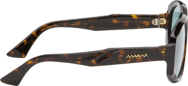 Слънчеви очила Marni RETROSUPERFUTURE Edition Arithiel Tortoiseshell Sunglasses with Light Blue Lenses Кафяво | UYX, 1