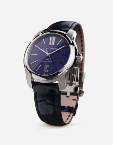 Часовник Dolce & Gabbana Dg7 Watch in Steel with Lapislazuli Синьо | WWFE1SWW063B0958, 2