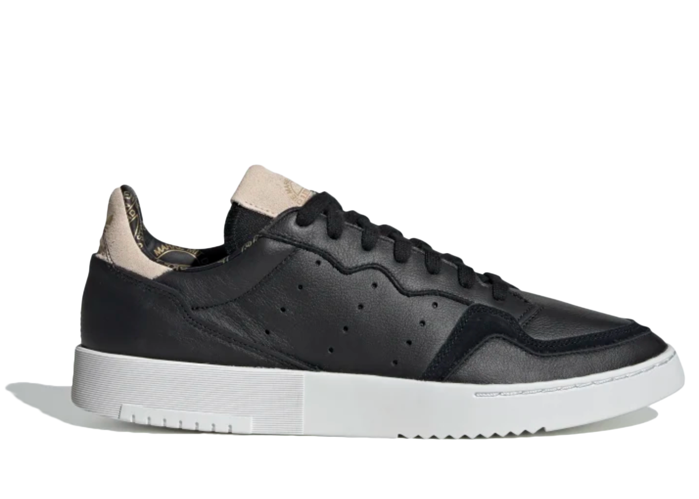 Кецове и обувки adidas Originals Supercourt Core Black Linen Черно | EG5015, 0