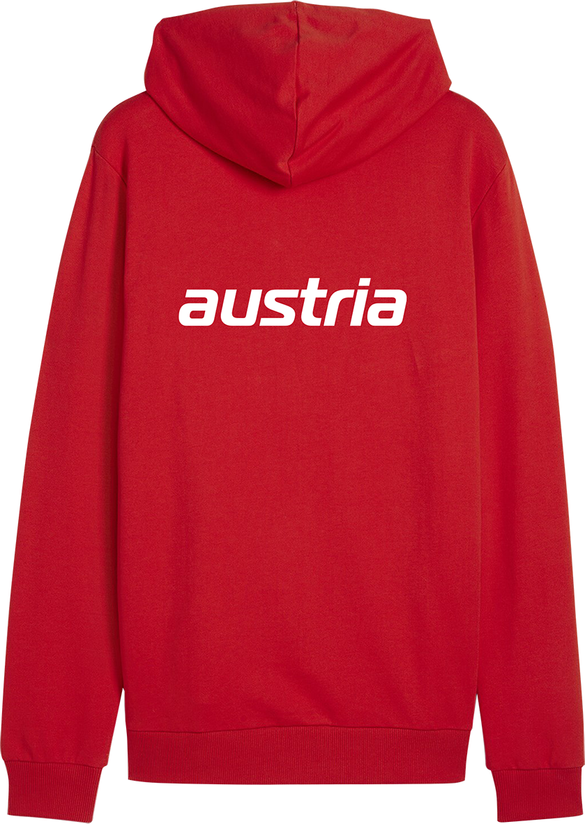 Суитчър Puma Basketball Austria Hoody Червено | ba658618-01, 1