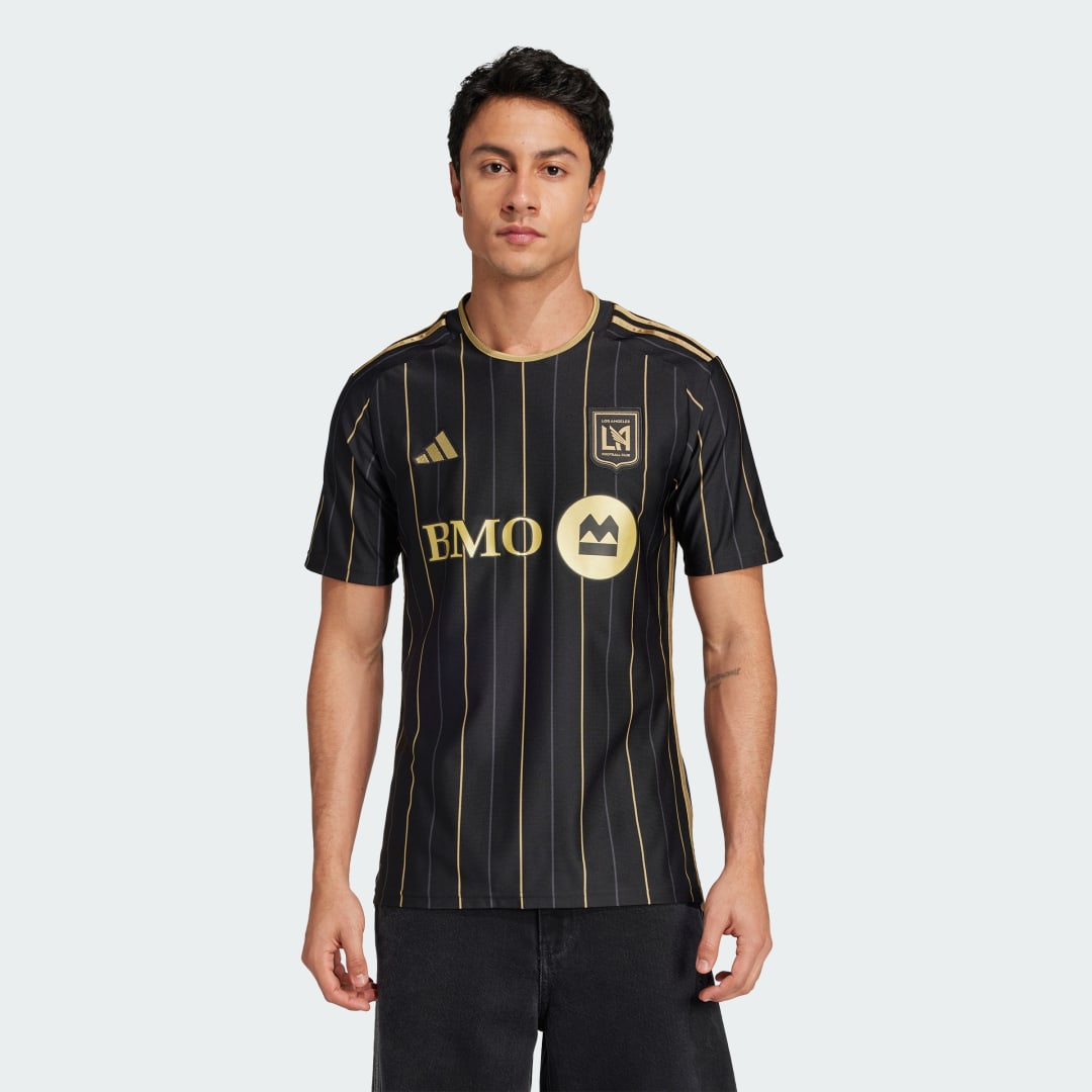 Фланелка adidas Performance Los Angeles Football Club 24/25 Home Jersey Черно | JM1335, 0
