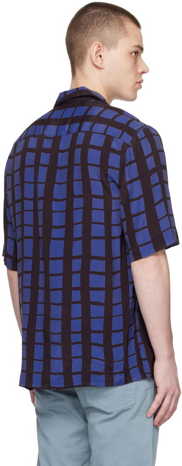 Риза Paul Smith Paul Smith Check Short Sleeve Shirt Синьо | M1R-905U-K01897-47, 2