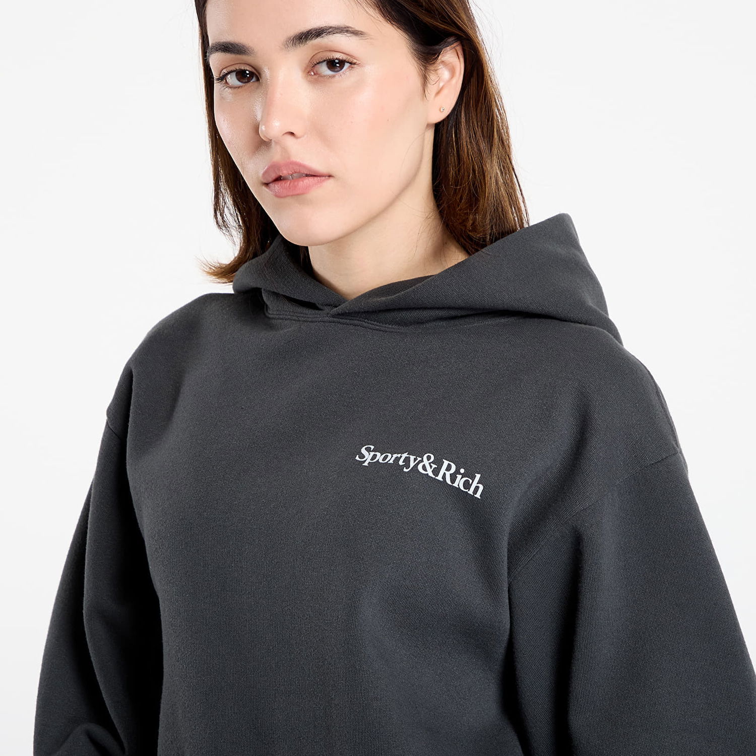 Суитчър Sporty & Rich Sporty & Rich Health Is Wealth Soft Hoodie Сиво | ST084625300BA02, 1