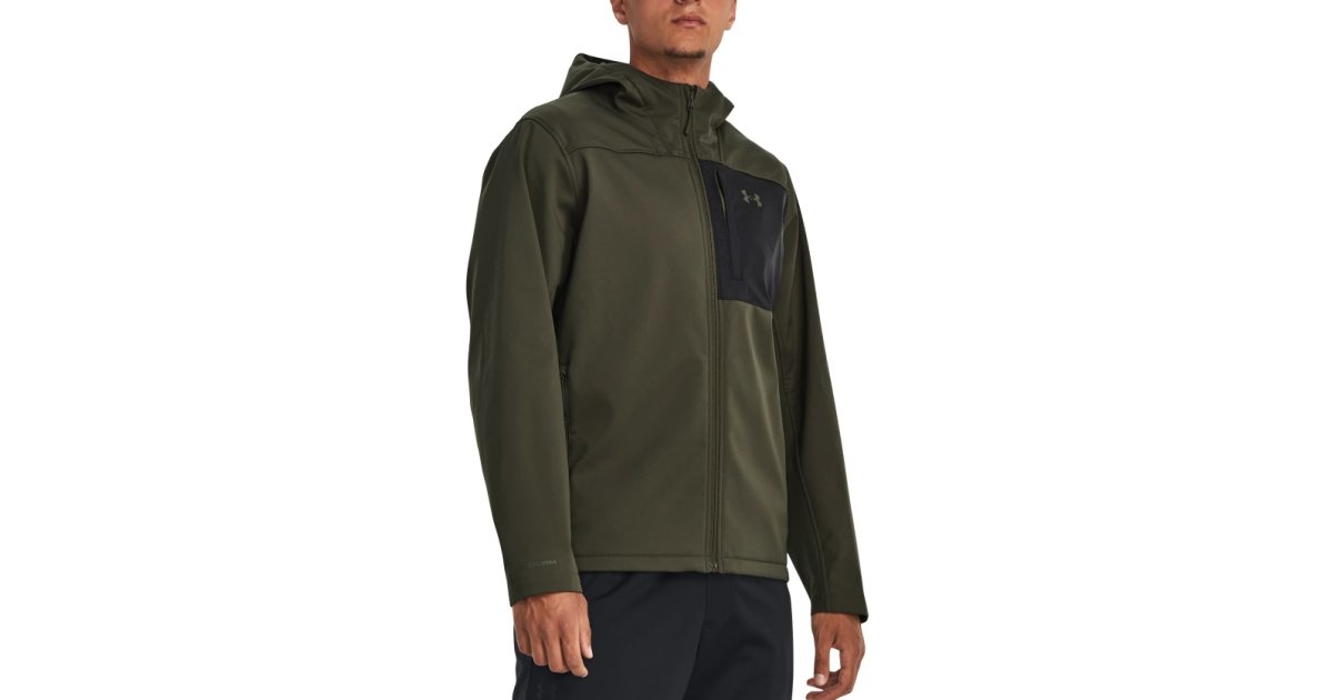 Яке Under Armour UA CGI Shield 2.0 Hooded Зелено | 1371587-390, 1