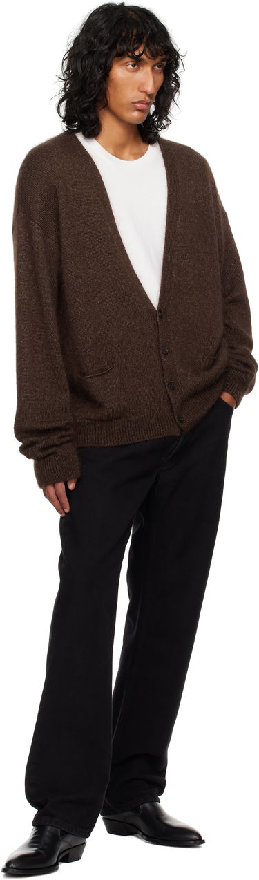 Пуловер The Row Howser Knit Cardigan Кафяво | 516-Y872, 3
