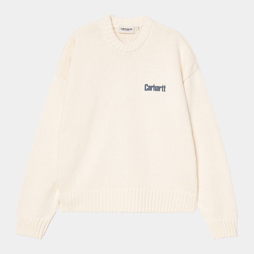 Пуловер Carhartt WIP Carhartt WIP Growth Sweater Бяло | I036732_4