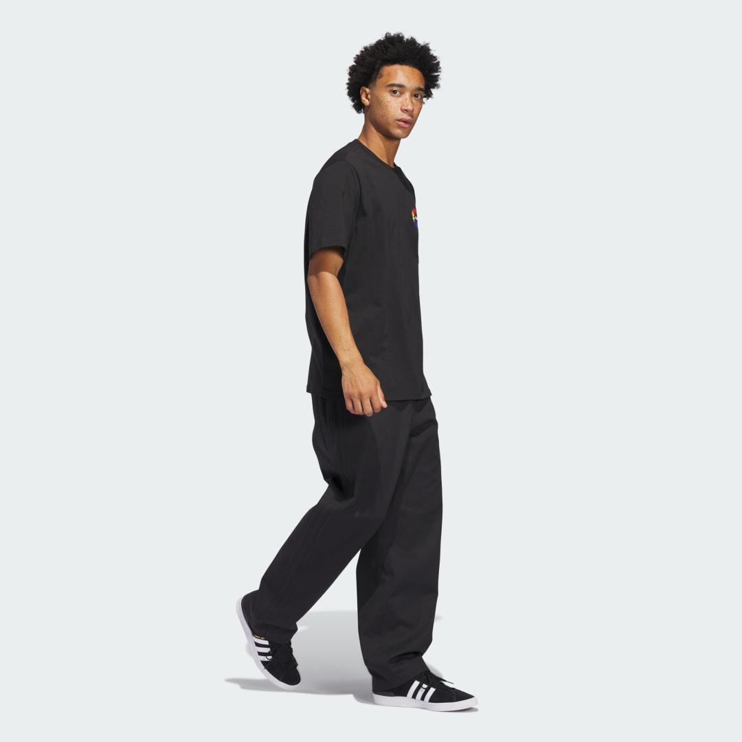 Тениска adidas Performance Star Wheel Graphic T-Shirt Черно | JD2837, 1