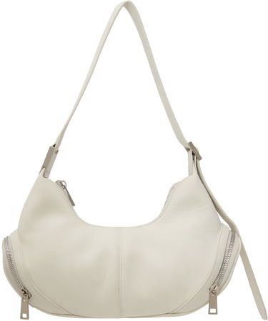 Чанта през рамо OSOI Leather Shoulder Bag Бежово | 24FWB03013125, 0