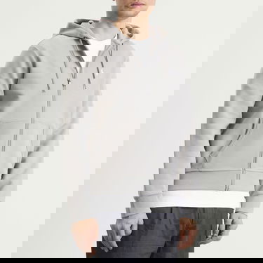 Суитчър Polo by Ralph Lauren Double Knit Tech Zip Hoodie Сиво | 710881517-GRY, 2