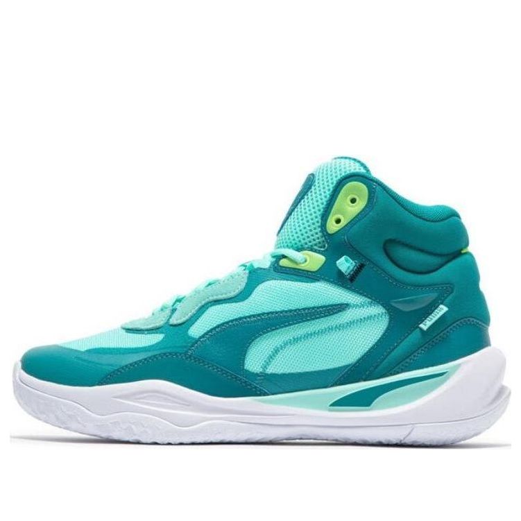 Кецове и обувки Puma Playmaker Pro Mid Тюркоазено | 377902-03, 0