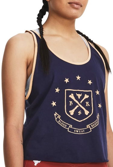 Потник Under Armour Pjt Rck Q3 Arena Tank Тъмно синьо | 1380185-410, 0
