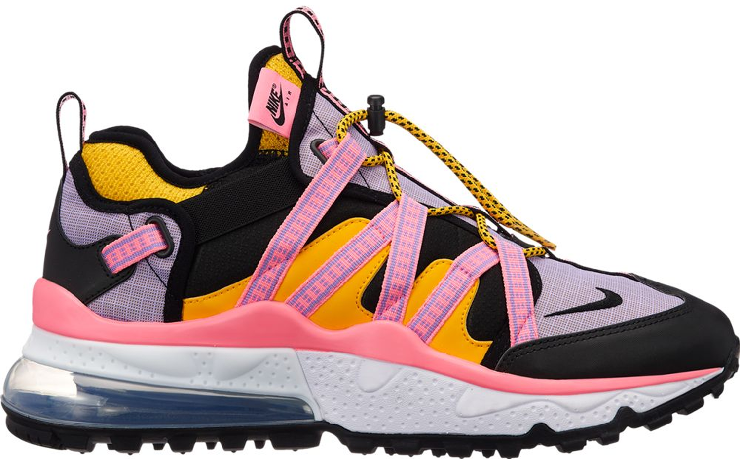Кецове и обувки Nike Air Max 270 Bowfin Black Atomic Violet Amarillo Розово | AJ7200-004, 0