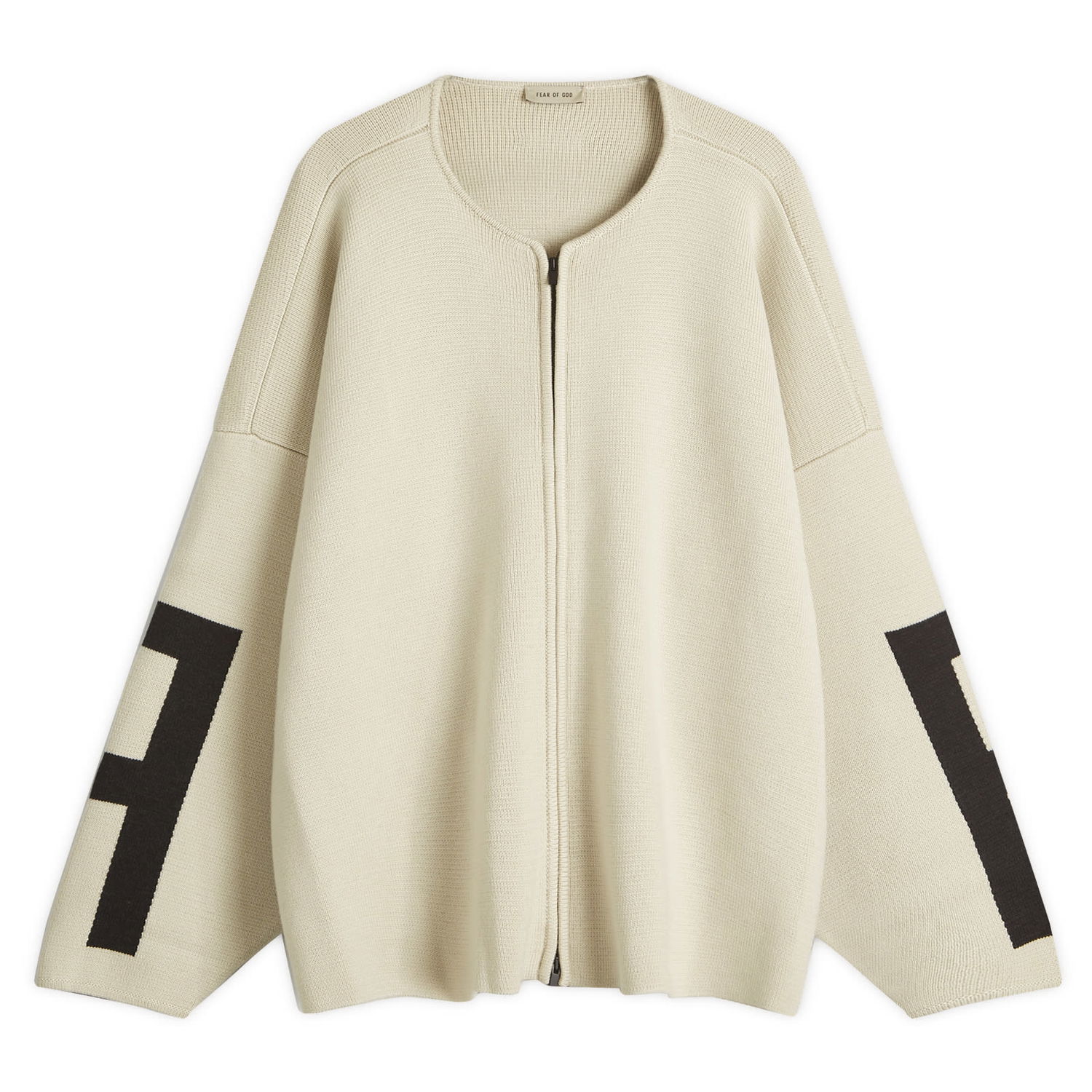 Пуловер Fear of God Full Zip Sweater Jacket Lemon Cream Бежово | FG24FW20-0172MER-740, 0
