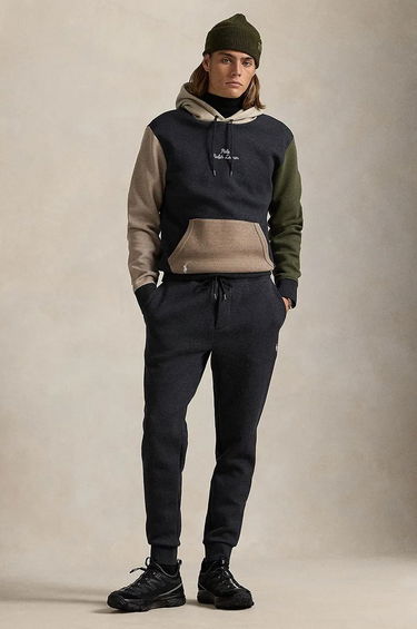 Суитчър Polo by Ralph Lauren Colorblock Hoodie Сиво | 710957592, 2