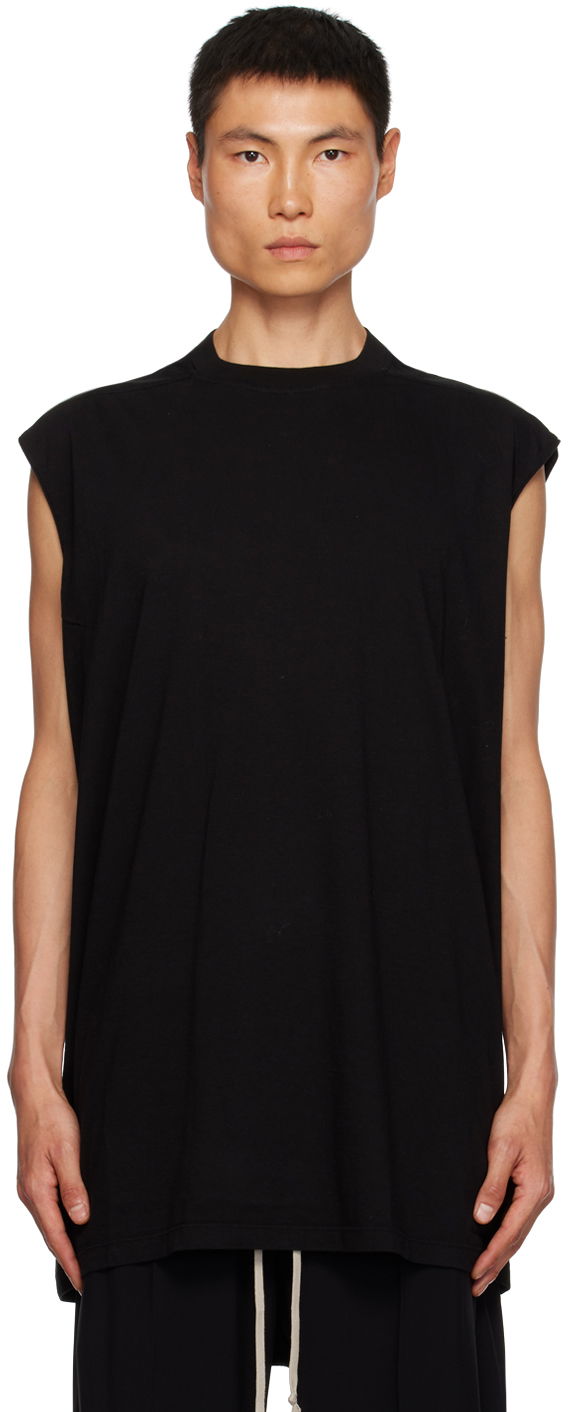 Потник Rick Owens Tarp T-Shirt Черно | RR02C7160 RN, 0
