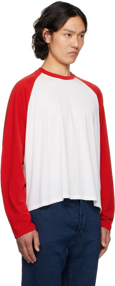 Тениска The Row The Row Jameson Baseball T-Shirt Бяло | 875-K421, 1