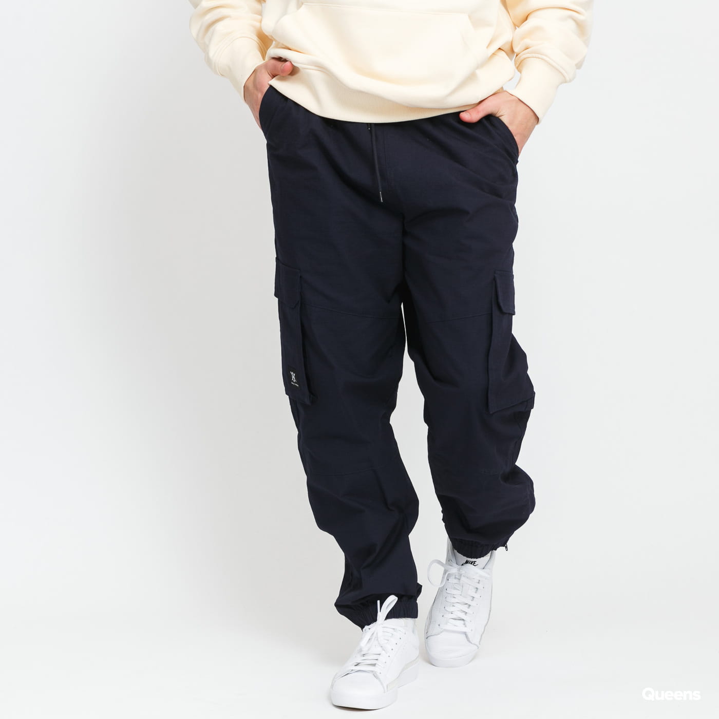 Панталони и дънки DAILY PAPER Mashun Pants Тъмно синьо | 2211195, 0