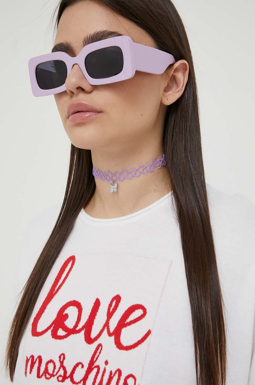 Тениска Moschino Love Logo Tee Бяло | W.S.M57.10.X.1472, 0