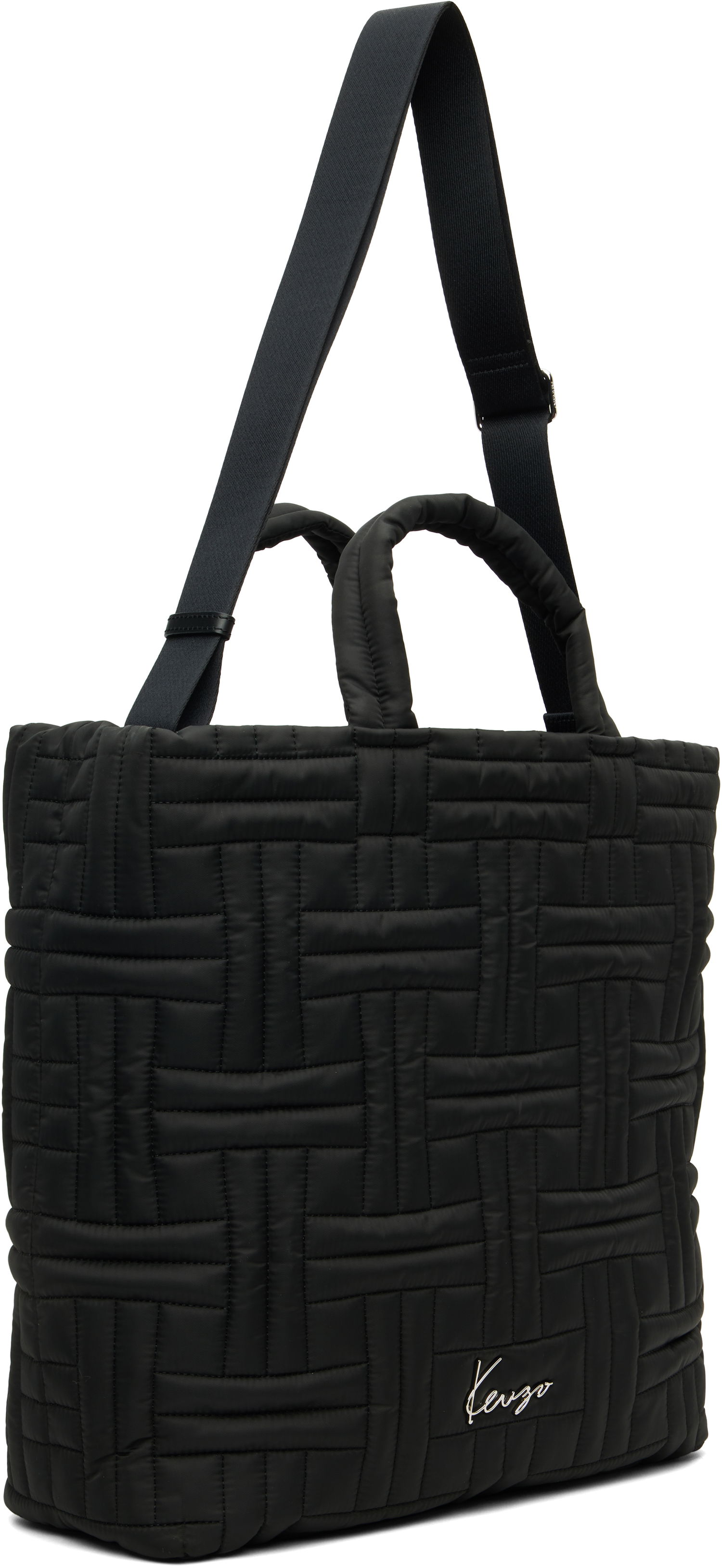 Голяма пазарска чанта KENZO Kenzo 'KENZO Cosy' Large Tote Bag Черно | FF62SA711F03, 1