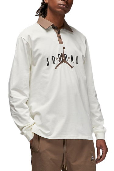 Поло тениска Jordan Essentials Rugby Top Бежово | dv7654-133, 0