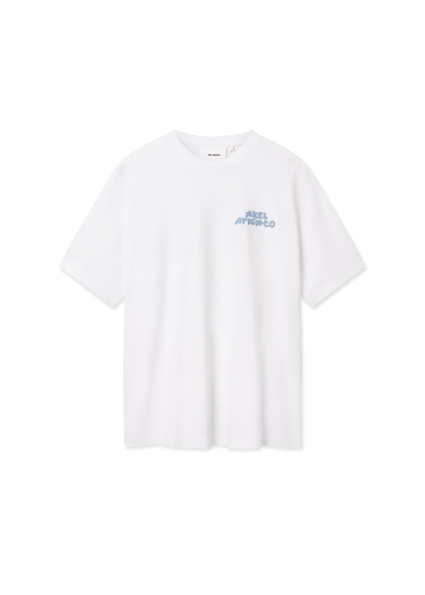 Тениска AXEL ARIGATO Soren Logo T-Shirt Бяло | A3870001