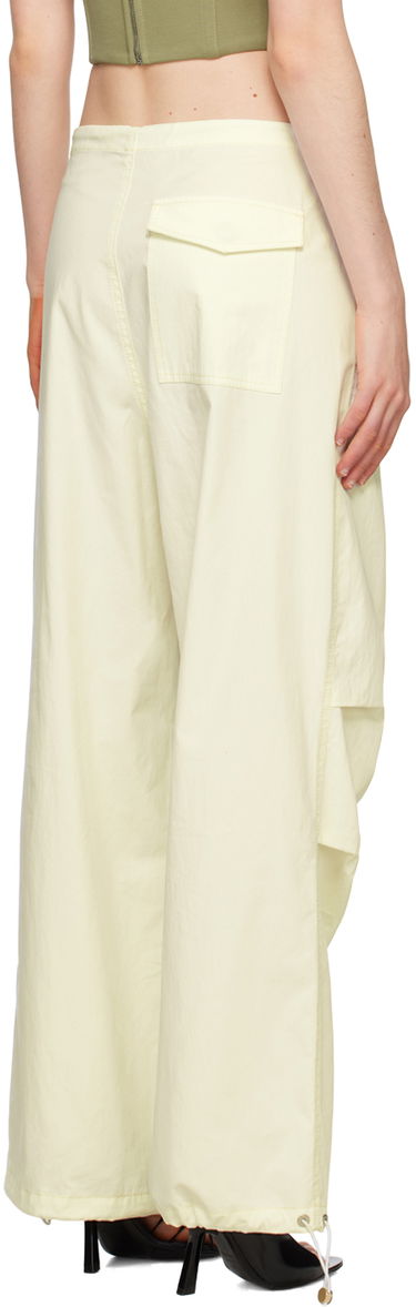 Карго панталони Dion Lee Parachute Trousers with Drawstring Waist Бежово | C2100R23, 2