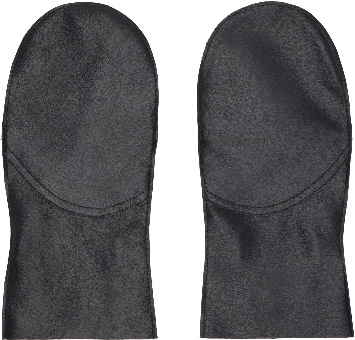 Ръкавици sage NATION SAGE NATION Leather Mittens Черно | S143 MITTENS LEATHER BLACK, 0