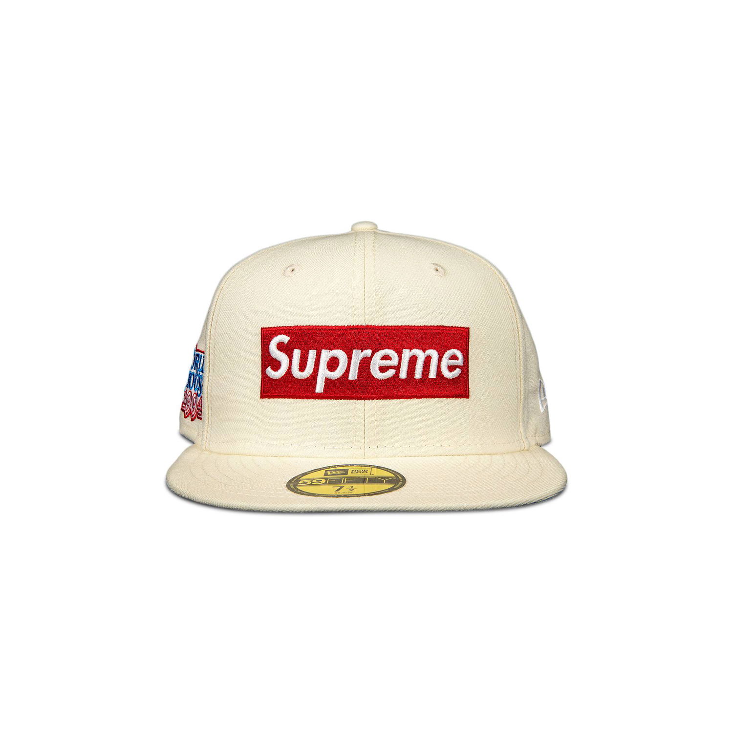 Шапка с козирка Supreme World Famous Box Logo New Era 'Purple' Бяло | FW20H77 WHITE, 1