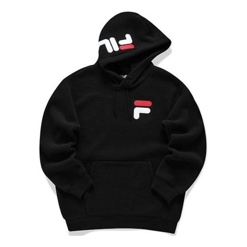 Суитчър FILA Fusion Logo Hoodie Черно | T11U146201F-BK