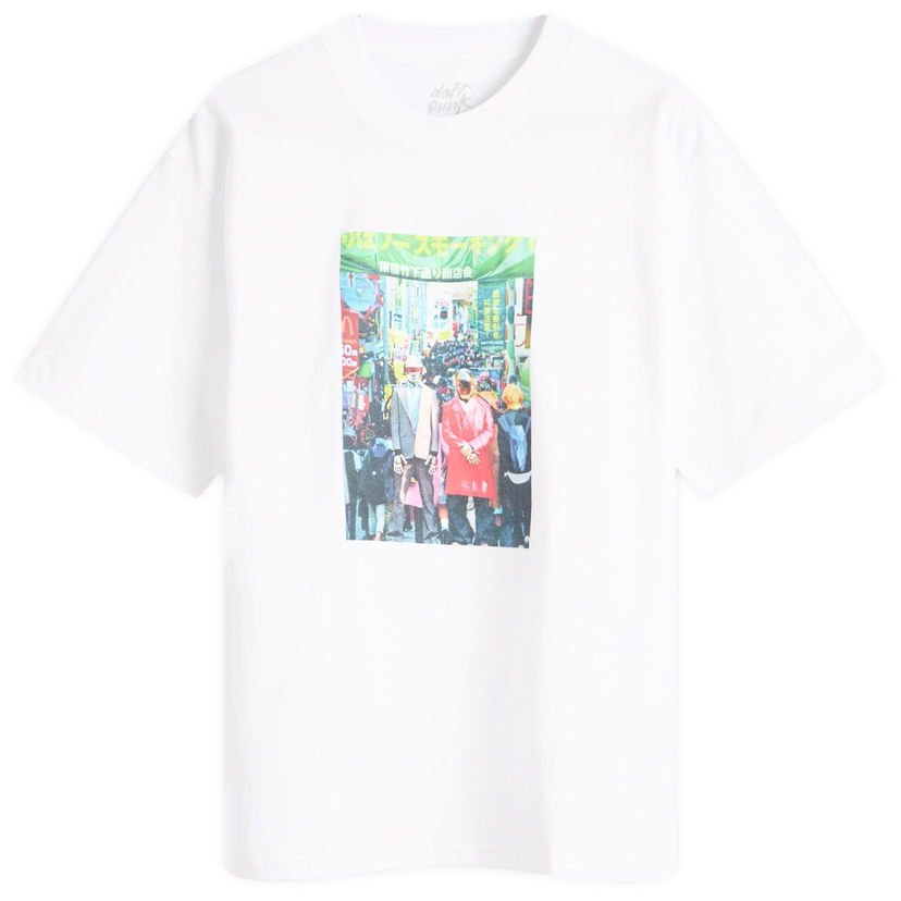 Тениска Pleasures Pleasures Harajuku Graphic T-Shirt, Size Small Бяло | P25DP018-WHT