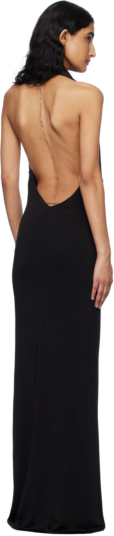 Pокля Khaite KHAITE Roza Maxi Dress Черно | 54614132, 2