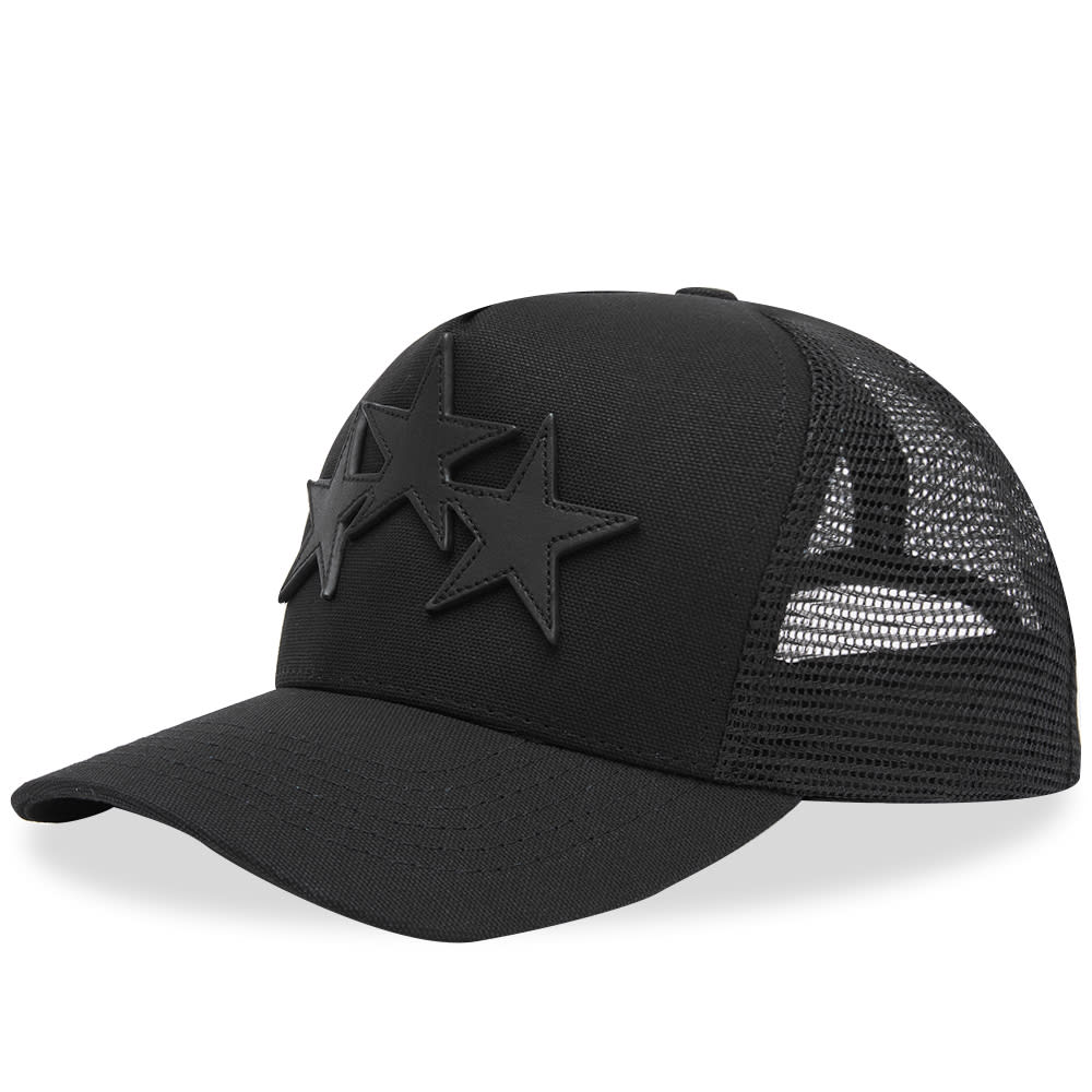 Шапка с козирка AMIRI 3 Star Trucker Hat Черно | XMAH002-008, 0