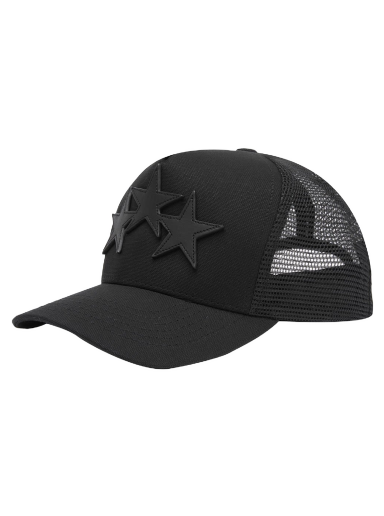 Шапка с козирка AMIRI 3 Star Trucker Hat Черно | XMAH002-008