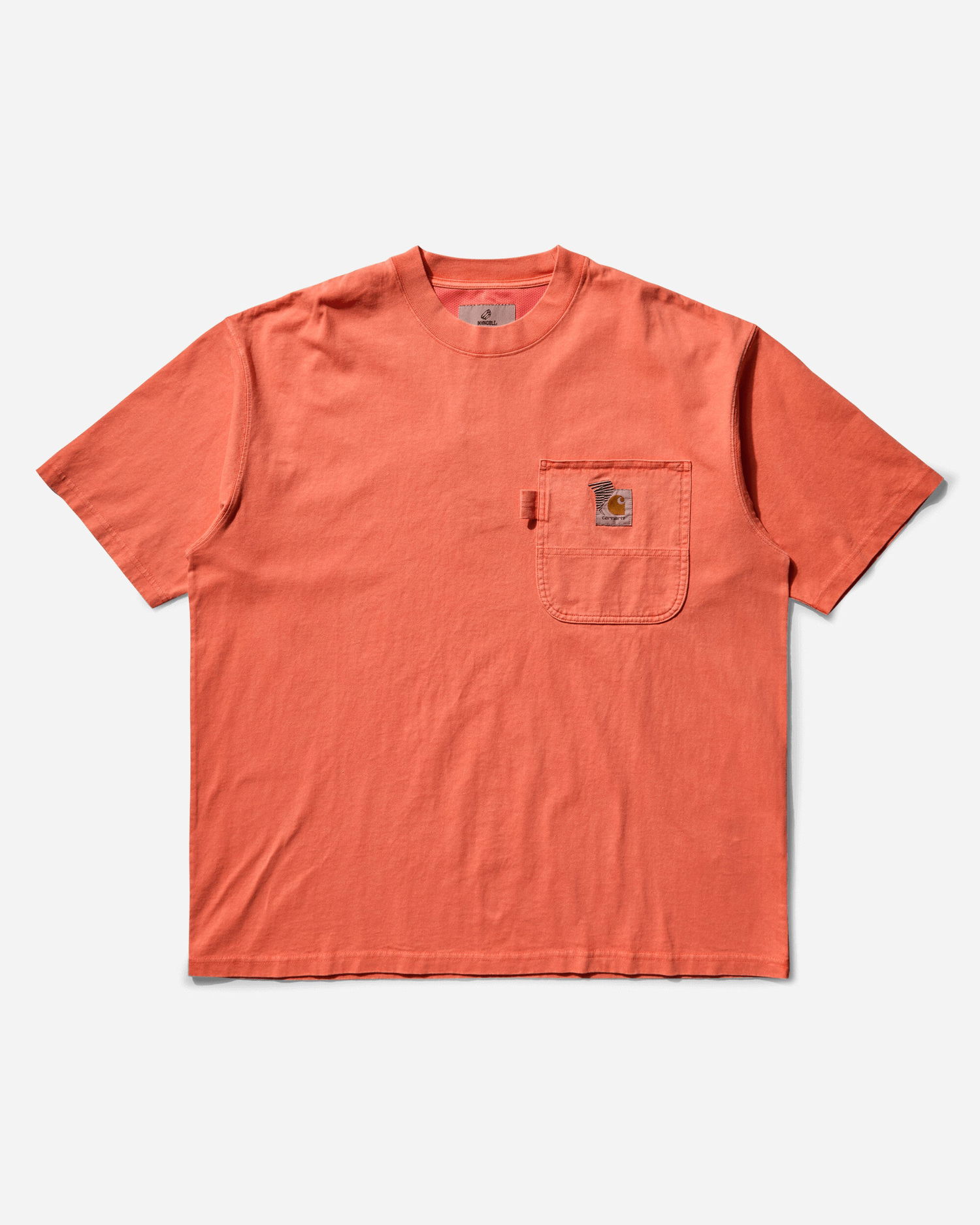 Тениска Carhartt WIP INVINCIBLE Pigment Dyed T-Shirt Оранжево
| A242063 0AOPG, 1