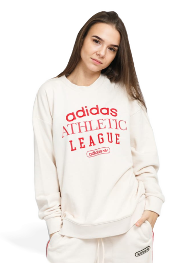 Суитчър adidas Originals Crew Бежово | HL0048