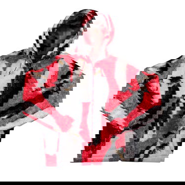 Яке Supreme Penguins Hooded Fleece Jacket Многоцветен | FW20J73 PINK, 1