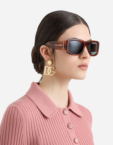 Слънчеви очила Dolce & Gabbana Dolce & Gabbana DNA Sunglasses Кафяво | VG4503VP1809V000, 1