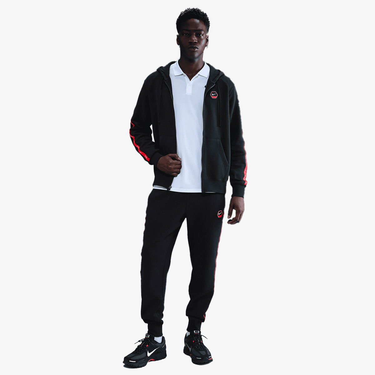 Суитчър Nike NSW Club Fleece Hoodie Черно | IH4285-010, 1