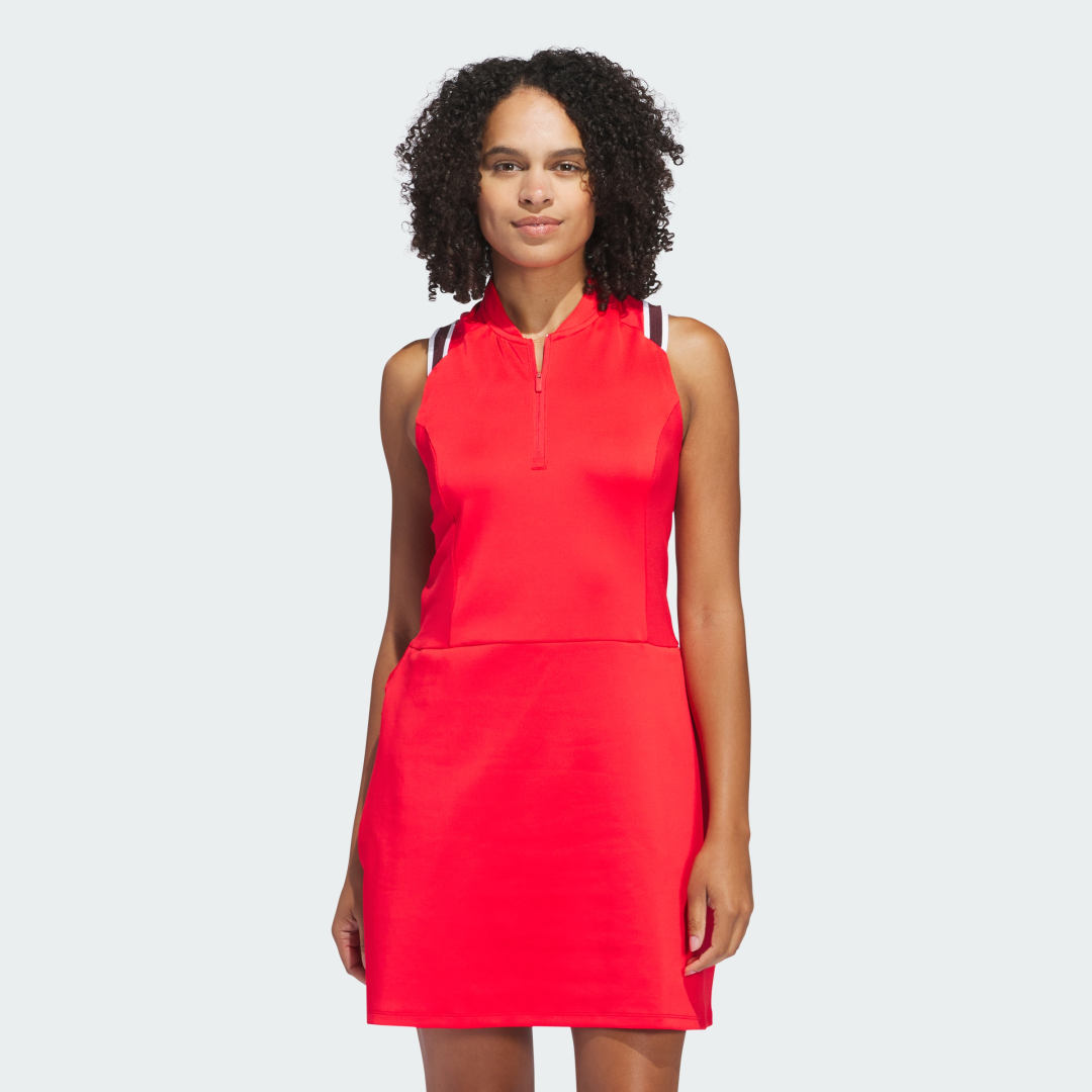Pокля adidas Performance Ultimate365 Sleeveless Racerback Golf Dress Червено | JE9941, 0